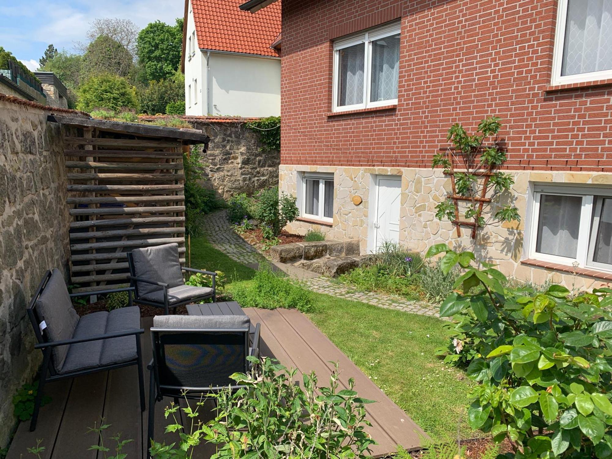 Ferienwohnung Poelkentor クヴェードリンブルク エクステリア 写真